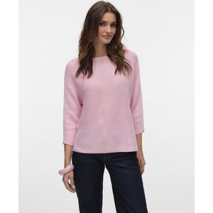 Vero Moda - Nora - Gebreide Trui - Zwart - 63% Polyester, 34% Viscose, 3% Wol