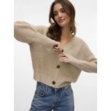 VMLEA - Vest - Gestreept - Knitwear - V-hals - Losse Pasvorm