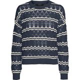 Vero Moda - Bella - Pullover - Groen - Gerecycled Katoen