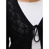 VERO MODA - Gebreid Vest - Dames - Groen - Acryl