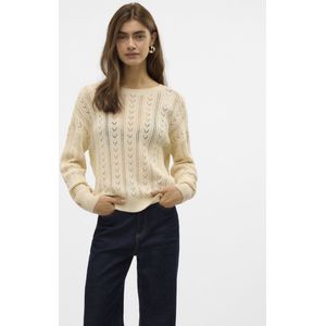 Pullover - O-hals - Groen - 60% Katoen, 40% Acryl