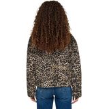 Only - Hallie Quilted Jas - Bruin - Dames