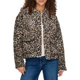 Only - Hallie Quilted Jas - Bruin - Dames
