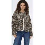 Only - Hallie Quilted Jas - Bruin - Dames