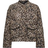 Only - Hallie Quilted Jas - Bruin - Dames