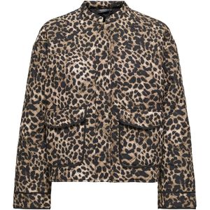 Only - Hallie Quilted Jas - Bruin - Dames