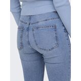 JDY - High Waist Skinny Fit Jeans - Blauw - Denim