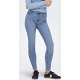 JDY - High Waist Skinny Fit Jeans - Blauw - Denim