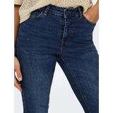 JDY - Skinny Fit Jeans - Blauw - Katoen - Mid Waist