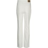 Straight-fit Jeans - Blauw - Katoen - Hoge Taille