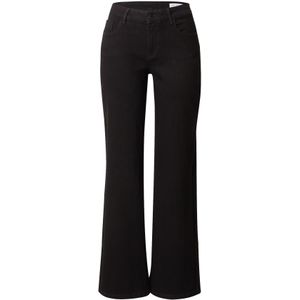 VERO MODA - VMELLY MR Wide Jeans - Zwart - Dames