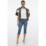 Vero Moda - Vmelly Mr Knickers - Jeans - Medium Blue - 70% Katoen