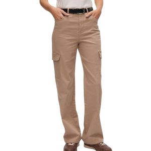 Vero Moda - Tessa Wide Cargo Jeans - Beige - Dames