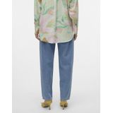 Vmetna - High Rise Barrel Fit - Jeans - Stonewash - Faded Look