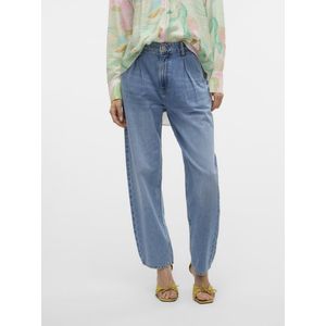 Vmetna - High Rise Barrel Fit - Jeans - Stonewash - Faded Look