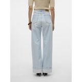 Kathy - Wide Fit Jeans - Casual - Blauw - Katoen