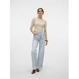 Kathy - Wide Fit Jeans - Casual - Blauw - Katoen