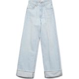 Kathy - Wide Fit Jeans - Casual - Blauw - Katoen