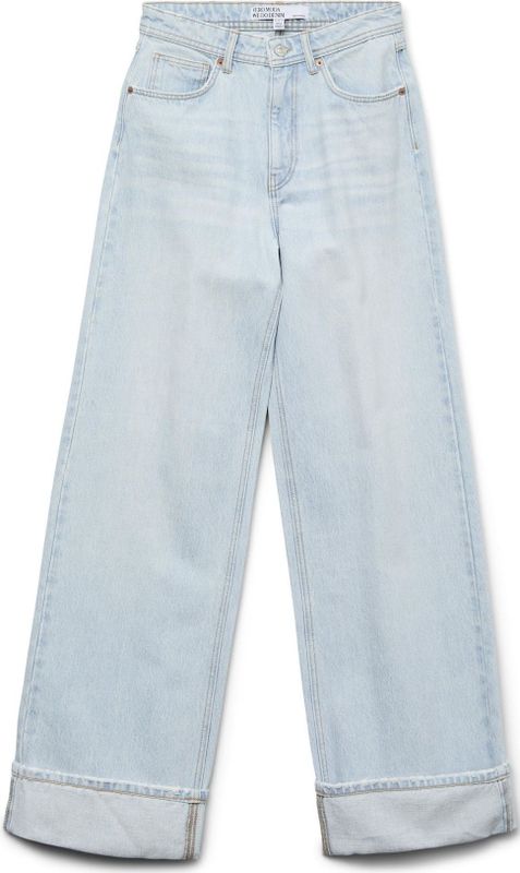 Kathy - Wide Fit Jeans - Casual - Blauw - Katoen