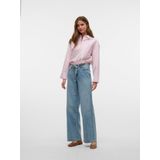 Vmremy - Mid Rise Straight Fit Jeans - Stonewash - Wide Fit