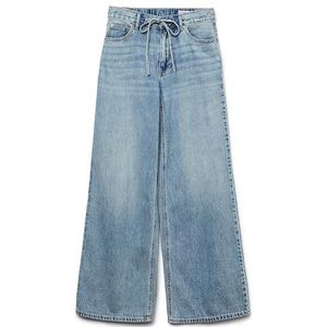Vmremy - Mid Rise Straight Fit Jeans - Stonewash - Wide Fit