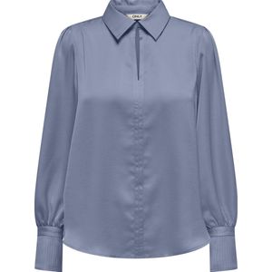 Only - Rafblauwe Top - Dames - 100% Polyester
