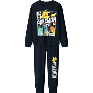 Pokémon - Pyjamaset - Blauw - Katoen