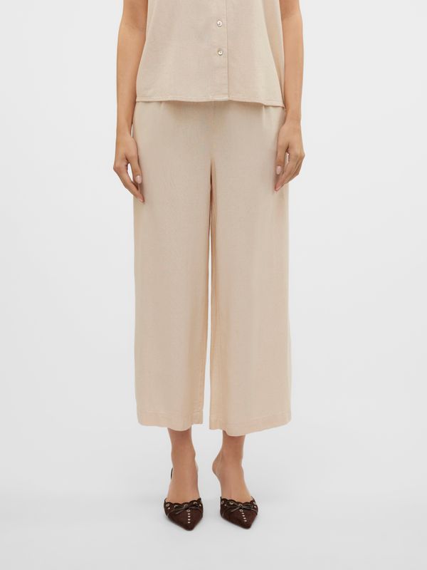 Vero Moda Culotte »VMMYMILO H/W CULOTTE PANT WVN GA«, mit Leinen