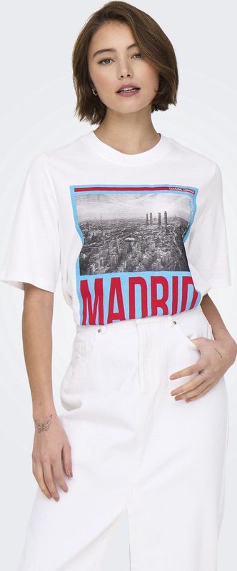 T-shirts - Print - O-hals - Korte Mouwen - Regular Fit