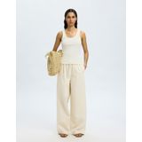 SELECTED - SLFAnna - Haltertop - Wolwit - Mouwloos