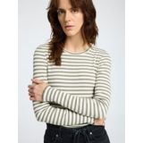 Selected - Anna T-shirt - Met Lange Mouwen - Zwart - Katoen