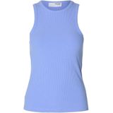 Tanktop - Ronde Hals - Korte Mouwen - Zwart - 95% Biologisch Katoen