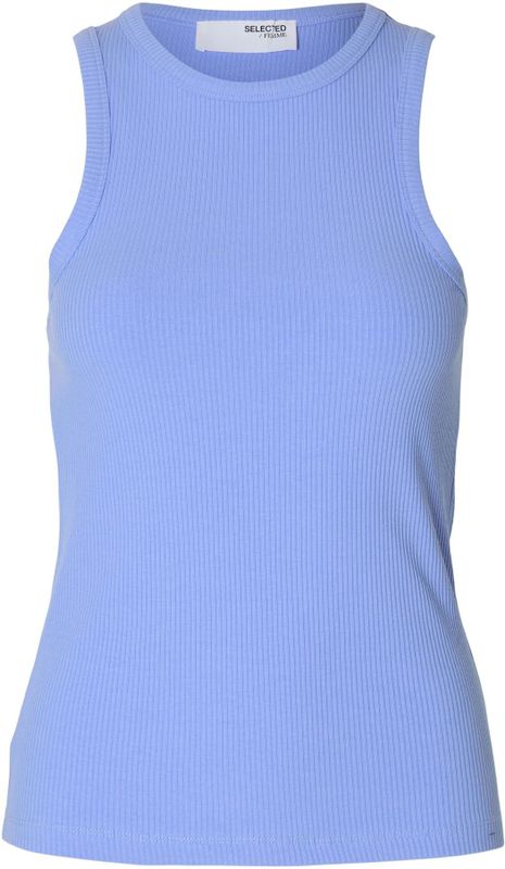 Tanktop - Ronde Hals - Korte Mouwen - Zwart - 95% Biologisch Katoen