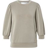 Selected - Tenny - Sweatshirt - Ronde Hals - 3/4 Mouwen - Losse Pasvorm