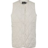 PIECES - PCSTELLA - Bodywarmer - Zilvergrijs