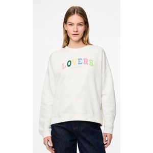 PIECES sweater ecru