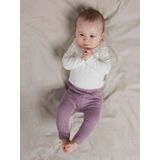 Legging - Zwart - Ribstof - Biologisch Katoen