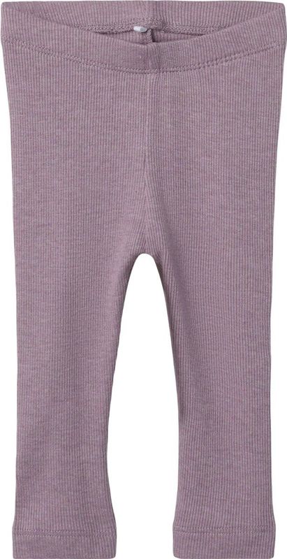 Legging - Zwart - Ribstof - Biologisch Katoen