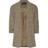 Crockery - Blazer - 3/4 Mouwen - Ruimvallend - Sjaalkraag