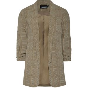 Crockery - Blazer - 3/4 Mouwen - Ruimvallend - Sjaalkraag