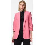 Pieces - Blazer - Roze - Polyester