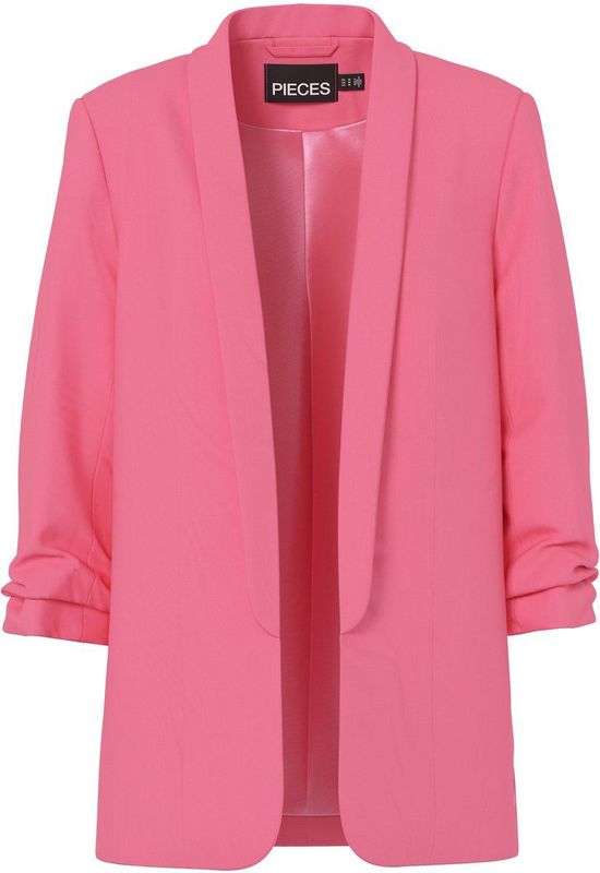 Pieces - Blazer - Roze - Polyester