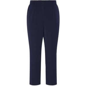 Pieces Ankle Pckamil-Pant enkelhoge broek HW Noos, Overzees blauw, XS x 30L dames, Overzeese Blauw, XS x 30L