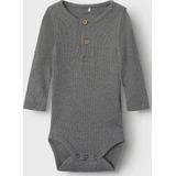 Name It - NBMKAB LS BODY NOOS - Rompertje - Mockingbird - Lange Mouwen