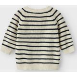 Name It - NbmMast - Cardigan - Gebreid - Peyote Melange met Strepen