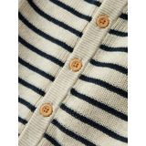 Name It - NbmMast - Cardigan - Gebreid - Peyote Melange met Strepen