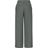 Getailleerde Broek - Hoge Taille - Zwart - 50% Gerecycled Polyester