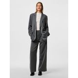 Getailleerde Broek - Hoge Taille - Zwart - 50% Gerecycled Polyester