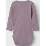 Name It - NbfKab - Romper - Elderberry/Melange - Katoen