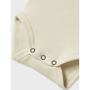 Lange Mouwen Rib Romper - Body - Kleur - Materiaal